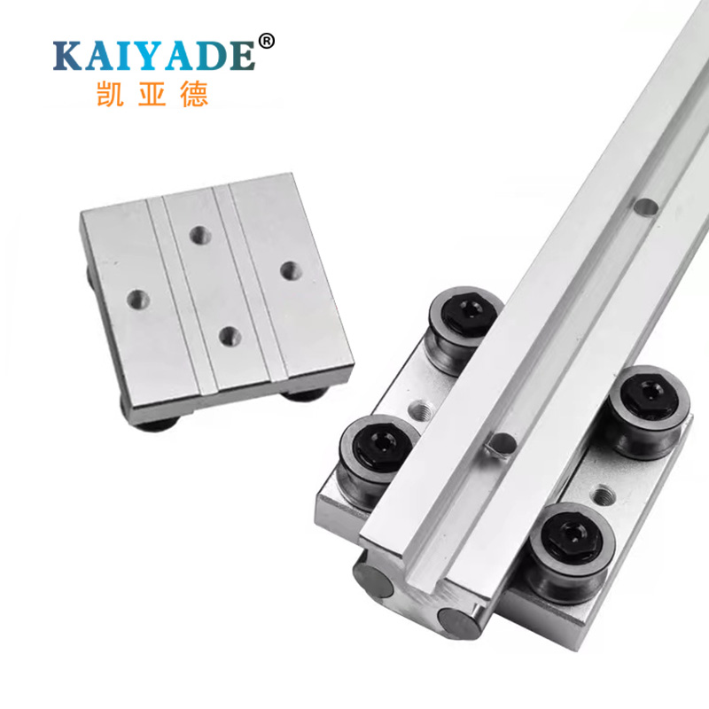 外置雙軸心導軌 簡易滑塊